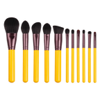 11pc Complete Makeup Brush Set for Beginners