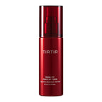 Red bottle of TIRTIR Mask Fit Make Up Fixer on a white background