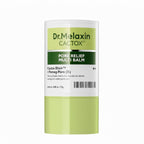 Dr. Melaxin Cactox Pore Relief Multi Balm with green and white packaging on a white background
