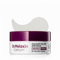 Dr. Melaxin Calcium Volume Eye Patch packaging with eye patches on a white background