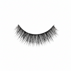 A single pair of black false eyelashes shown against a plain white background.