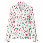 Peppermint Blush | Women’s Long Sleeve Pajama Top