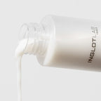Close-up of an Inglot Lab product with a white background