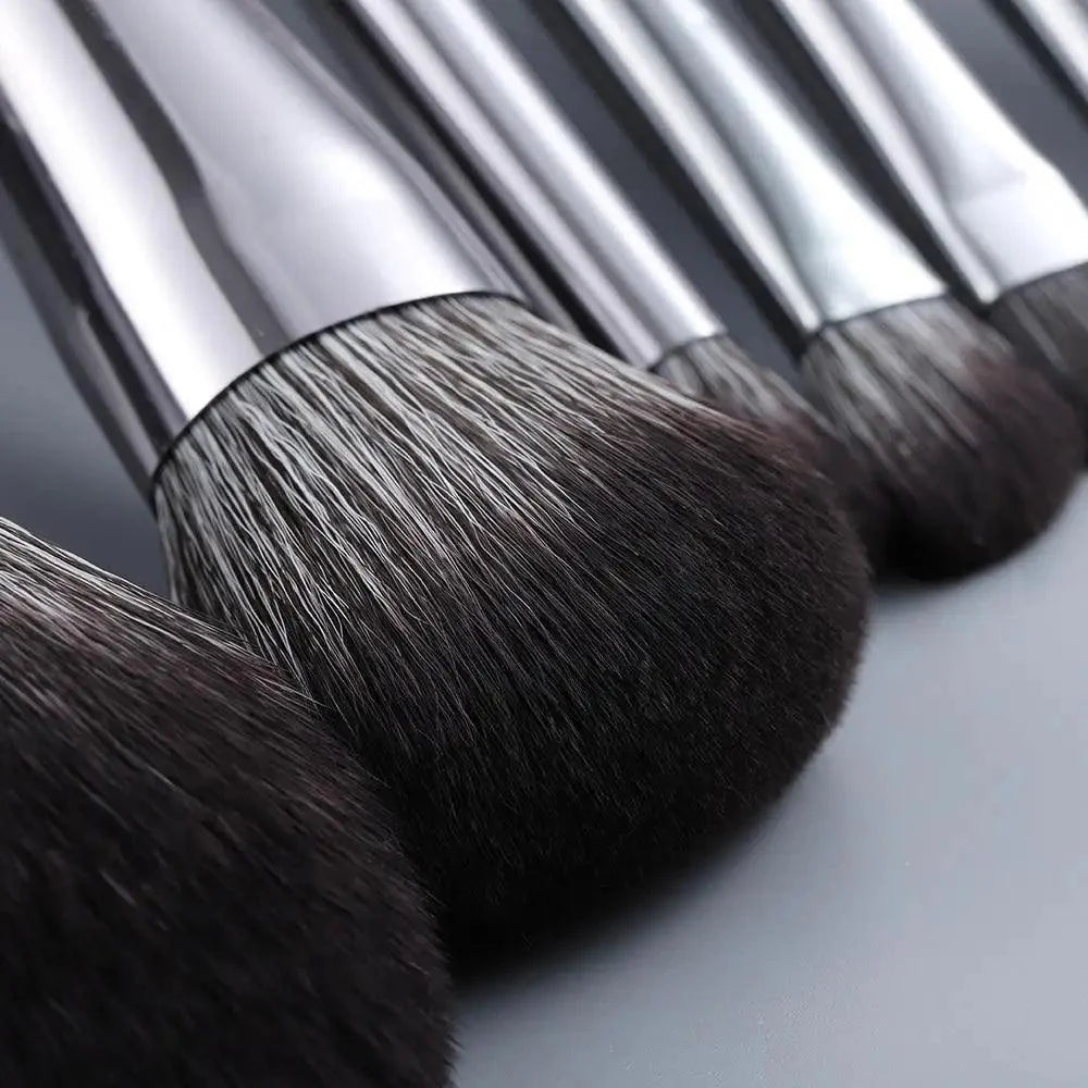 11pc Natural Hair Professional Makeup Brush Set